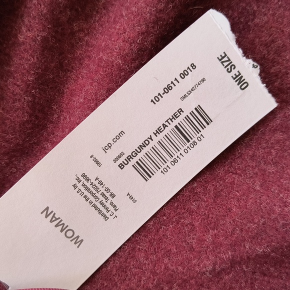 Liz Claiborne NWT Burgundy Wrap - Picture 4 of 6